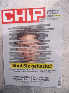 Zeitschrift "Chip" Ausgabe 4/2017 3,80€ - Bild 1 von 3
