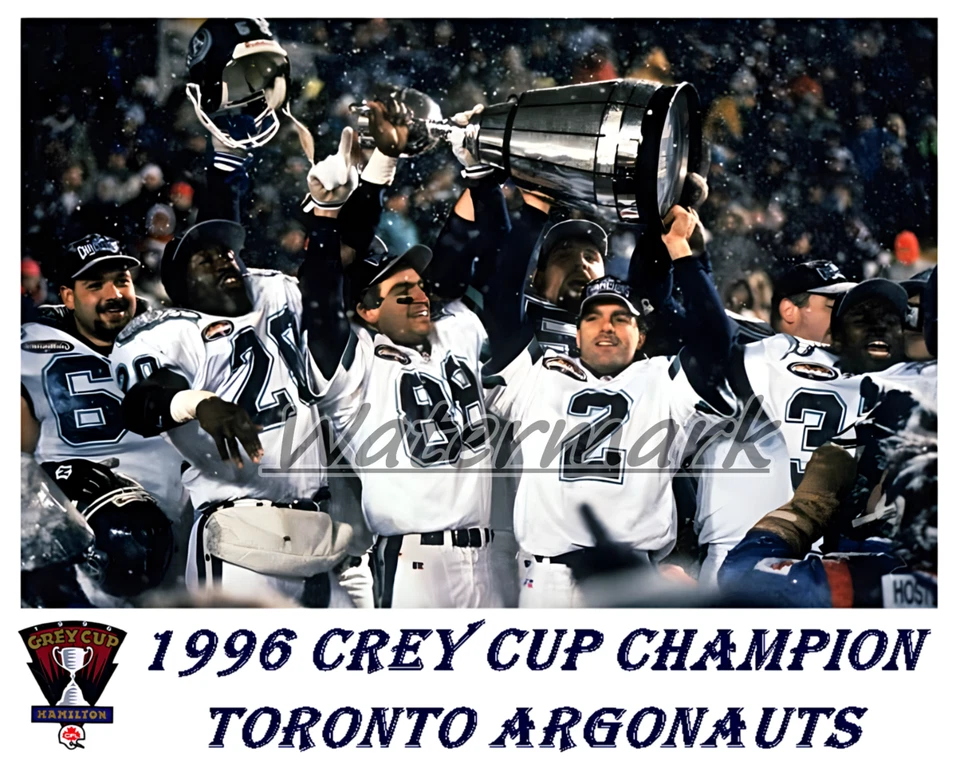 1996 CFL Grey Cup Champion Toronto Argonauts Doug Flutie Color 8 X 10 Photo Pic - Image 1 of 1