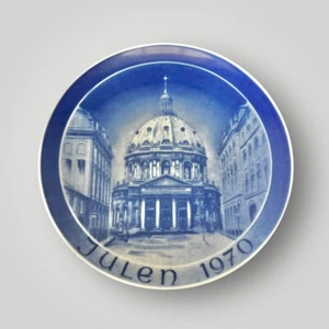 JULEN 1970 Marmorkirken Porcelain Plate The Marble Church Denmark Made In DE - Picture 1 of 10