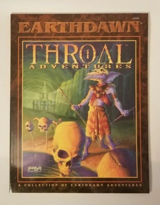 Earthdawn - Throal Adventures RPG Roleplaying Game SC Book FASA 6308 NEW Book  - Image 1 of 4