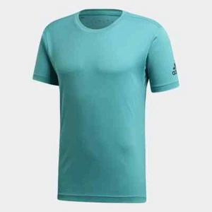 Adidas Mens Freelift Chill Workout Running T-Shirt / Aqua / RRP £37 - Picture 1 of 2