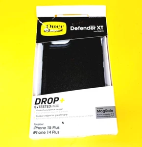 🔥BRAND NEW🔥 OTTERBOX DEFENDER XT SERIES MAGSAFE CASE BLACK IPHONE 15 14 PLUS - Photo 1 sur 9