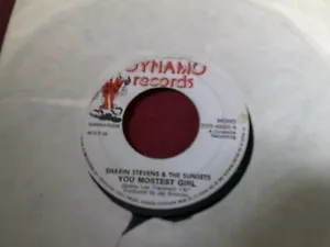 SHAKIN STEVENS You mostest girl 7" Netherlands 1970s POP See Condition - Imagen 1 de 2