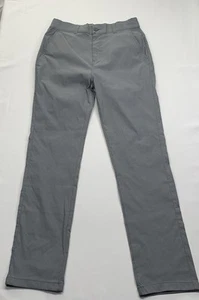 Denali Mens Hiking Pants Size 32x32 Nylon Stretch Grey Elastic Waist - Picture 1 of 11