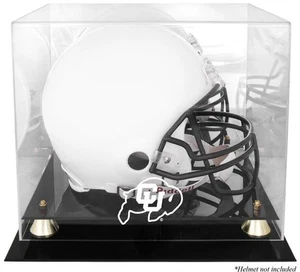 Colorado Buffaloes Golden Classic Logo Helmet Display Case - Fanatics - Picture 1 of 1