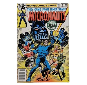 THE MICRONAUTS #1 Comic Book Marvel 1978 VF 8.0 1st Issue Bronze Age  - Picture 1 of 7