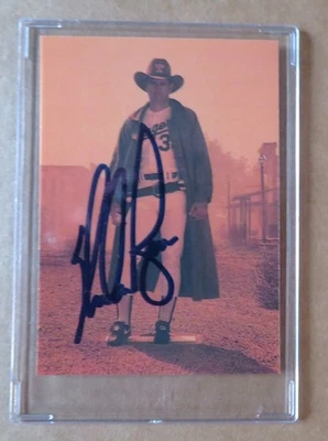 Nolan Ryan signed / autographed Drover's card with the Texas Rangers - Image 1 of 4
