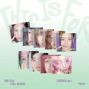 TWICE THIS IS FOR 4th Full Album DIGIPACK Ver/CD+Foto Buch+Poster+Karte+POB+GIFT - Bild 1 von 13