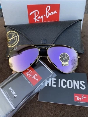 Новый Ray-Ban авиатор классический пилот RB3025 солнцезащитные очки  - Изображение 1 из 4