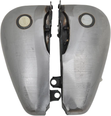 Tanque de gasolina lado plano Harley Softail Drag Specialties DS-391234 86-99 estilo Fat Bob Foto 1 de 2