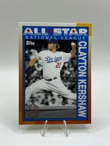 2025 Topps Series 2 1990 All-Star 90AS-27 Clayton Kershaw Los Angeles Dodgers - Picture 1 of 2