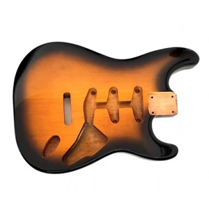 Body IN Erle 3 Stück Lackiert Stil STRATOCASTER Sss , Sunburst 2 Tonarten - Bild 1 von 1