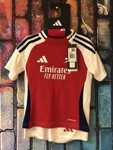 Adidas Arsenal Home Kit-AFC Football Mini Short, Shorts & Socks Kids US Size 4T - Picture 1 of 6
