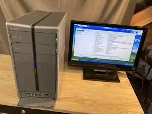 Sony VAIO PCV-RZ56G Intel Pentium 2.5GHz 80GB HDD 1GB RAM Windows XP No Drivers - Picture 1 of 14