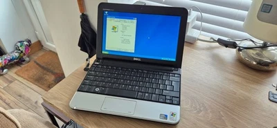 Dell Inspiron Mini 10 Intel Atom N270 1.6GHz  160Gb HDD 2GB Ram laptop XP Retro - Image 1 of 4