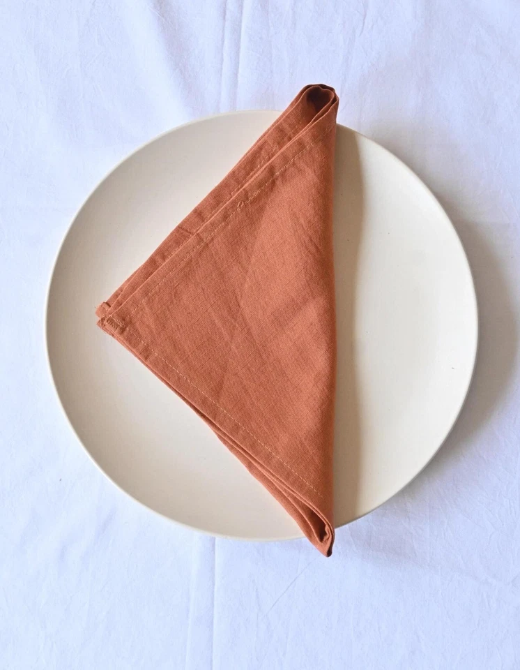 100 Pack Cotton napkins, Kitchen Napkin, Washable Wedding Napkins Cotton Napkins - Image 1 of 4