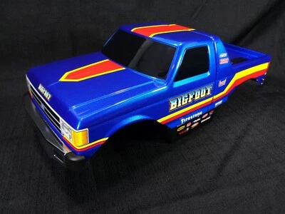 Traxxas Bigfoot 4x4 BL-2s Factory Painted Blue Body Shell with Cage Stampede VXL - Image 1 of 4