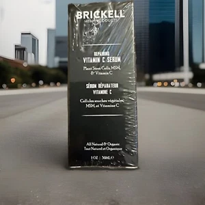 Brickell Herren reparierendes Vitamin C Serum für Gesicht 1 Unze alle neu & organisch - Bild 1 von 3