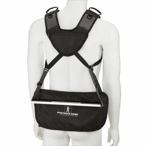 Piggyback Rider MUD FLAP (Black) - Keeping dirt off your clothes while hiking! - Picture 1 of 2
