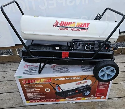 Dura Heat DFA180CV 140,000-180,000 BTU Kero Forced Air Heater with Dual Heat - Imagem 1 de 3