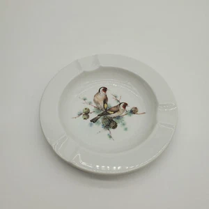 Vintage Schumann Bavaria European Goldfinch Ashtray - Picture 1 of 6