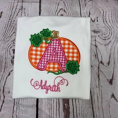 Girls Fall Shirt, Thanksgiving Shirt. - Image 1 of 3