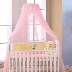 Baby Infant Mosquito Net Baby Toddler Bed Crib Dome Canopy Netting Hanging Tent - Picture 1 of 9