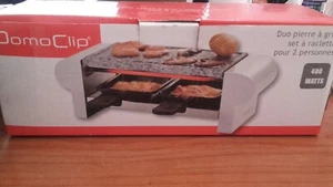 Raclette Grill Con Piedra de Granito Para 2 Personas 400W - Imagen 1 de 9