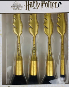 Harry Potter Four Piece Quill House Makeup Brushes All Four Houses