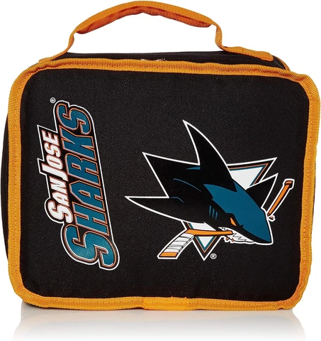 SAN JOSE SHARKS SACKED COOLER/LUNCH BAG  INSULATED Cover