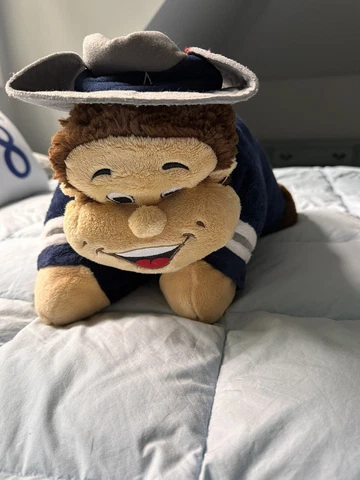 Pillow Pets NFL Dallas Cowboys Mascot "Rowdy" Plush 18”x16” Snuggle NFL Football Cover