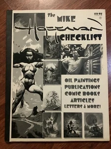 The Mike Hoffman Checklist book RARE 1st Printing - Picture 1 of 2