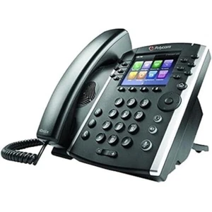 Polycom VVX411 Desktop Phone, Skype, POE Model G2200-48450-019 *New* - Picture 1 of 8