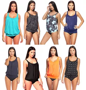 G/S4) TANKINI DONNA GIOCATORE FIGURA CON SLIP COLORE A SCELTA NUOVO TG.36 - 56 - Foto 1 di 8