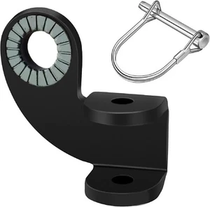 Bicycle Trailer Coupler For Burley Bike Trailers Hitch Black N628Stainless Steel - Picture 1 of 6