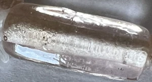 28 Cuentas Tubo Vidrio 14x5mm Color Rosa/Melocotón Nuevas Combinamos Envío - Imagen 1 de 14