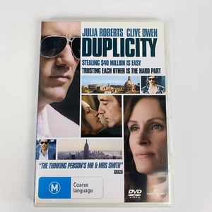 Duplicity (DVD, 2009) Clive Owen, Julia Roberts, Paul Giamatti Region 4 - Picture 1 of 3
