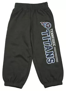 Tennessee Titans NFL Football Youth Fleece Sweatpants - Charcoal Gray - Picture 1 of 3