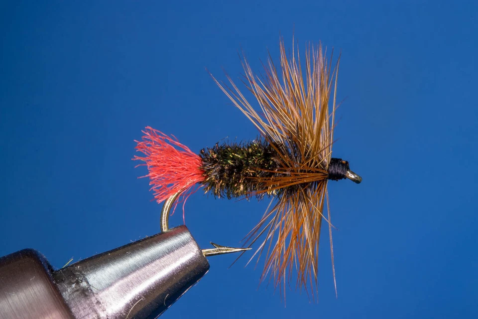 Fliegentom 3 Stück Trockenfliege - Red Tag - Bild 1 von 1