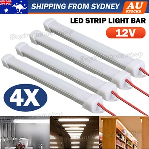 4x LED strip lights Bar Car 12V caravan boat fishing camping light Interior lamp - Picture 1 of 9