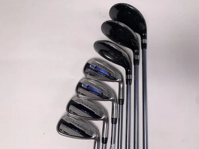 Juego de plancha Cobra MAX 4HY-6HY+7 Iron-PW corbata blanca X4 regular grafito para hombre diestro Foto 1 de 4