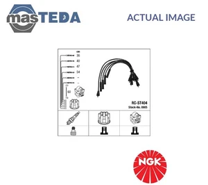 0905 IGNITION CABLE SET LEADS KIT NGK FOR SEAT MARBELLA,FURA,IBIZA I,RONDA,PANDA - Picture 1 of 5