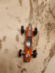 Coche de carreras Lesney Matchbox #19d Lotus F1 pintura original raro naranja b - Imagen 1 de 7