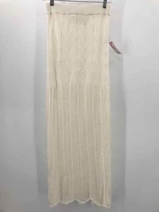 Jens Pirate Booty Ivory Size M/L Pull On Maxi Skirt - Picture 1 of 3