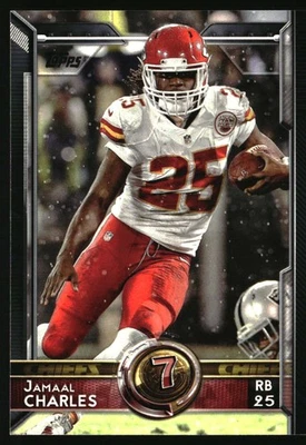 2015 Topps #350 Jamaal Charles Kansas City Chiefs - Image 1 of 2
