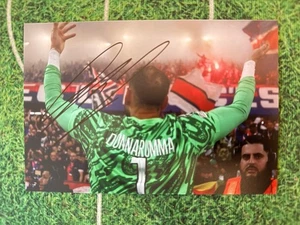 COA Foto ZERTIFIKAT GIANLUIGI DONNARUMMA Autogramm Signiert Autograph Signed - Bild 1 von 3