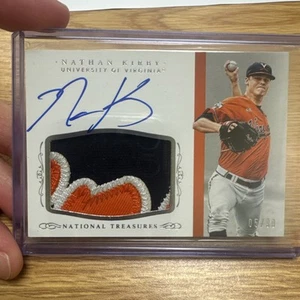 2015 National Treasures - Baseball Materials Signatures Nathan Kirby 05/99 - Picture 1 of 3