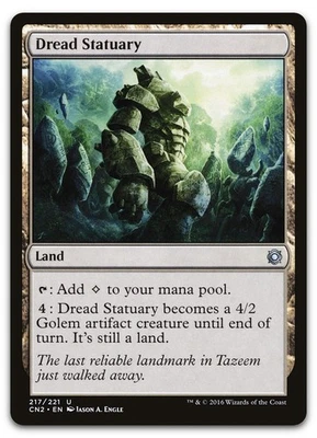 Dread Statuary #217 (LP) Conspiracy Take the Crown CN2 Magic MTG - Image 1 of 2