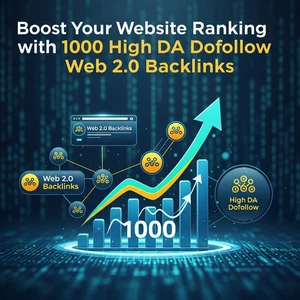 Aumenta el ranking de tu sitio web con 1000 backlinks DA Dofollow Web 2.0 altos - Imagen 1 de 1