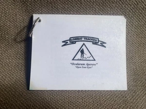 Vintage USMC 13 Seiten COMBAT TRACKER Flipbook ~ "Ocularum Aperere" ~ "Open Your Eyes" - Bild 1 von 9